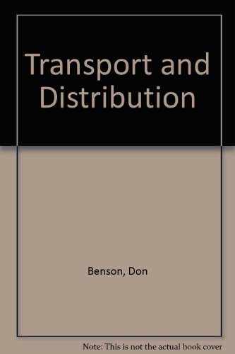 Book Transport And Distribution free