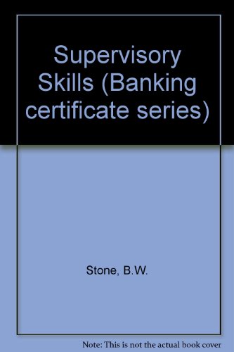 Book Supervisory Skills (Banking Certificate Series) free