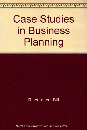 Book Case Studies in Business Planning free