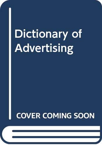 Book Dictionary of Advertising free