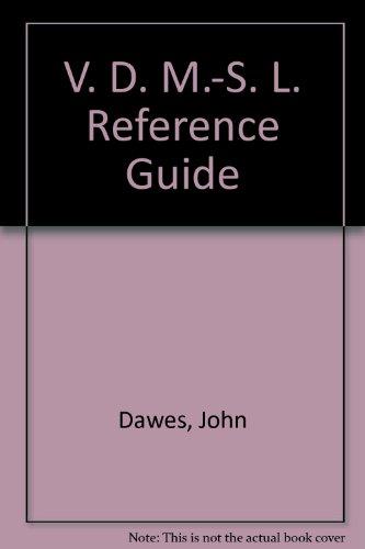 Book The VDM-SL Reference Guide free
