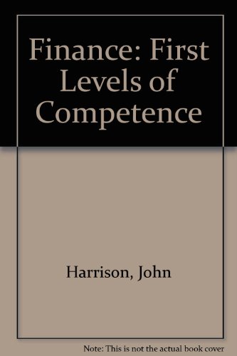 Book Finance: First Levels Of Competence free