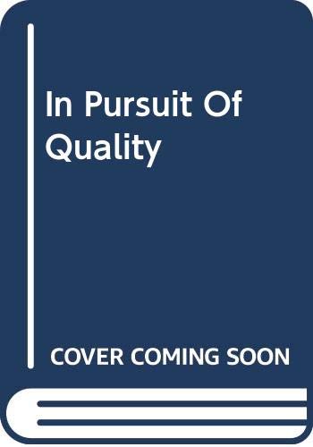 Book In Pursuit of Quality by Hutchings, D. free