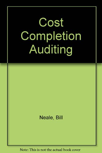 Book Cost Completion Auditing free