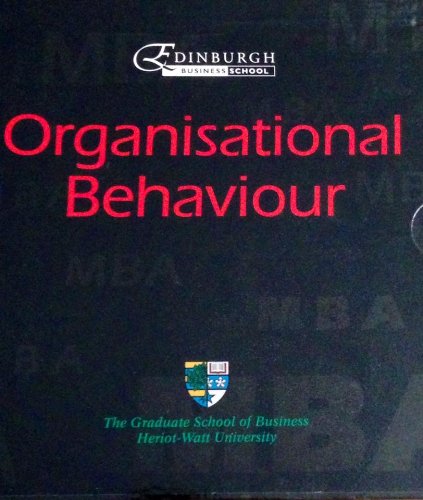 Book Organisational Behaviour A Distance Learning Edinburgh Business School free