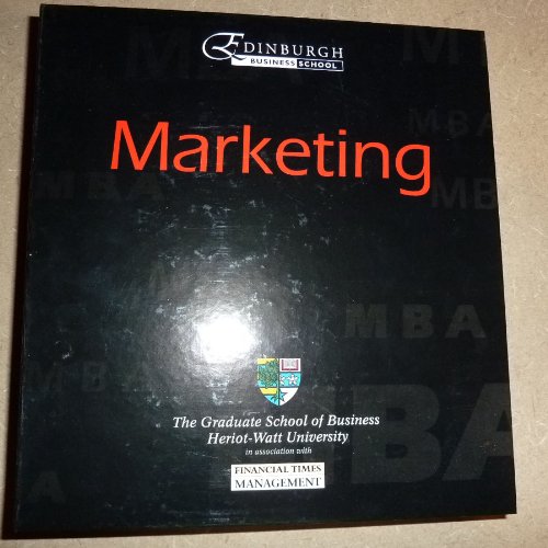 Book Edinburgh Business School Marketing Course by The Graduate School of Business -Herriot-Watt University (1995) free