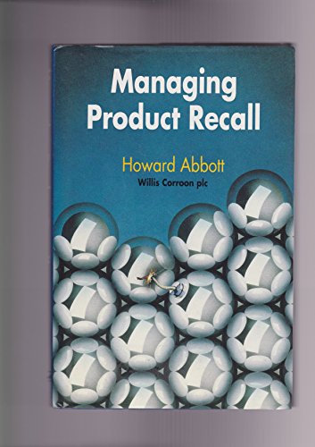 Book Managing Product Recalls free