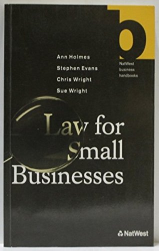 Book Law For Small Businesses 1991 (natwest Business Handbooks) free