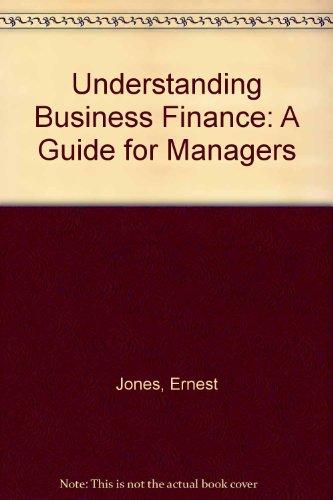 Book Understanding Business Finance: A Guide for Managers free