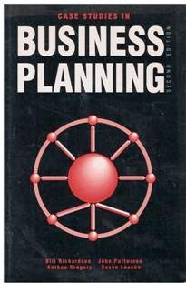 Book Case Studies in Business Planning free