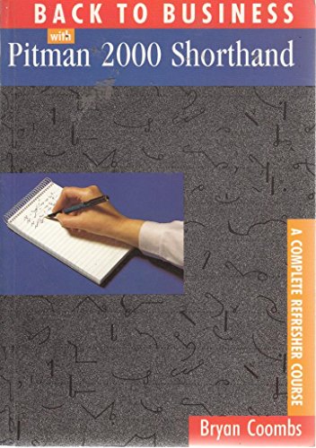 Book Back To Business With Pitman Shorthand: 2000 - Book free