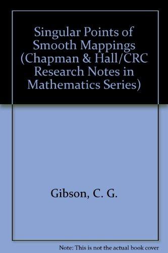Book Singular points of smooth mappings (Research notes in mathematics) free