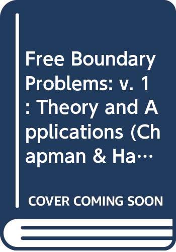 Book Free Boundary Problems: Theory and Applications free