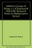 Book Additive Groups Of Rings free