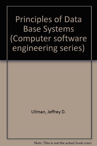 Book Principles Of Data Base Systems free