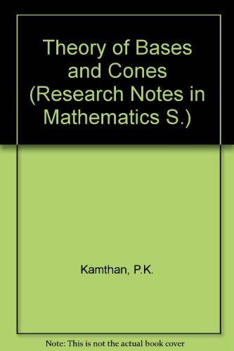 Book Theory of bases and cones (Research notes in mathematics) free