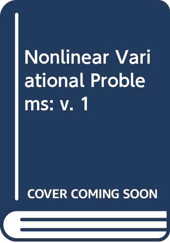Book Nonlinear Variational Problems free