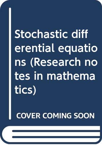 Book Stochastic Differential Equations free