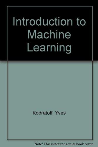 Book Introduction To Machine Learning free
