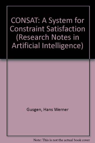 Book Consat: A System For Constraint Satisfaction free