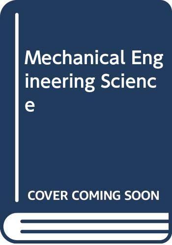 Book Mechanical Engineering Science, free