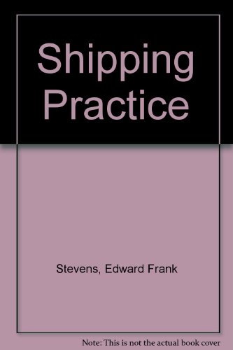 Book Shipping Practice;: With A Consideration Of The Relevant Law, free
