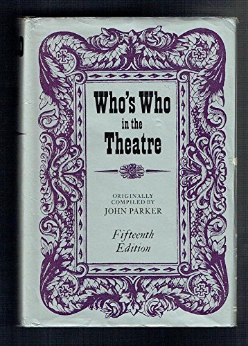Book Who's Who in the Theatre free