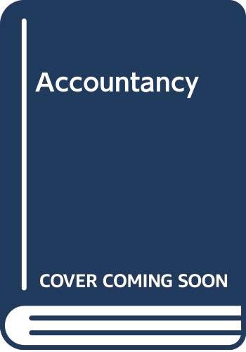 Book Accountancy: A textbook for the professional accountancy and advanced commercial examinations free