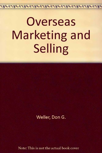 Book Overseas Marketing And Selling free