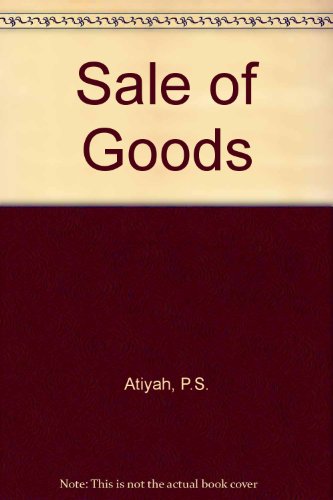 Book The Sale Of Goods, free