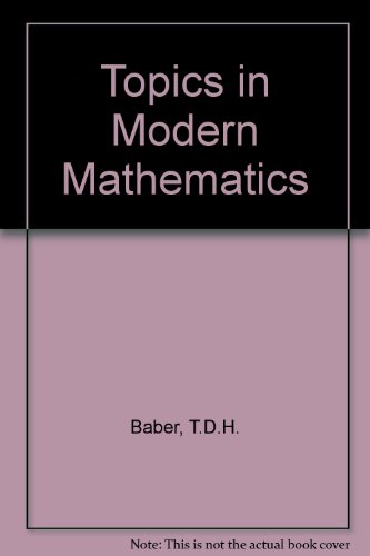 Book Topics In Modern Mathematics: V. 1 free