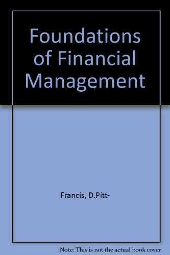 Book The Foundations Of Financial Management free