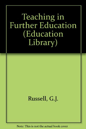 Book Teaching In Further Education (education Library) free