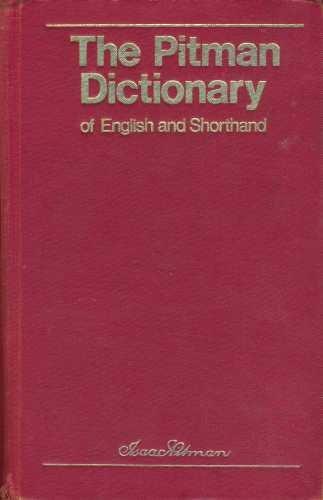 Book The Pitman Dictionary of English and Shorthand free