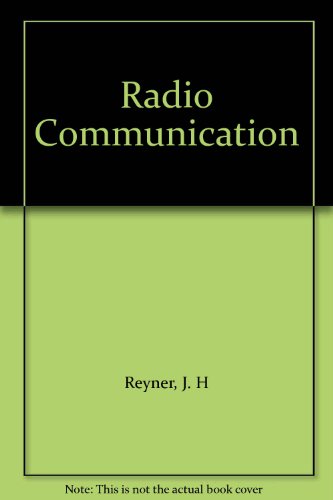 Book Radio communication free