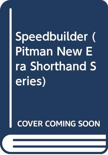 Book Speedbuilder (Pitman New Era Shorthand Series) free