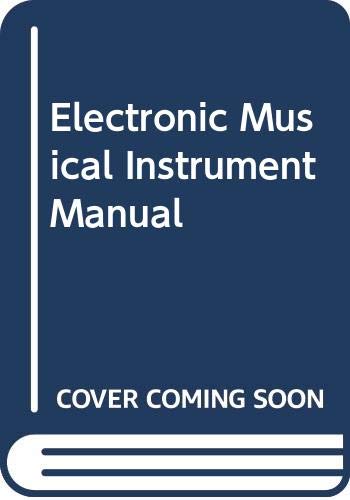 Book The electronic musical instrument manual: A guide to theory and design free