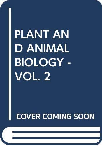Book PLANT AND ANIMAL BIOLOGY - VOL. 2 free