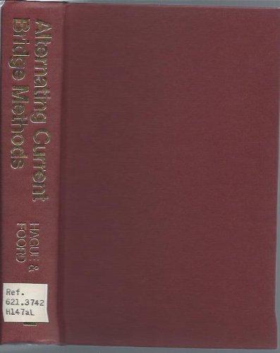 Book Alternating current bridge methods, free