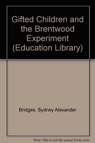 Book Gifted children and the Brentwood experiment, free