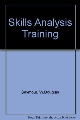 Book Skills analysis training: A handbook for managers, supervisors, and instructors free