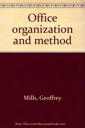 Book Office Organization And Method, free