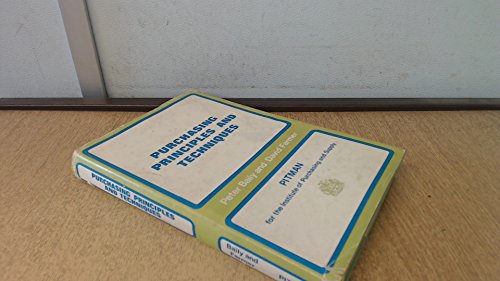 Book Purchasing Principles And Techniques free