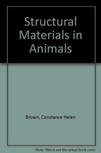Book Structural materials in animals free