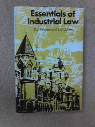 Book Essentials Of Industrial Law, free
