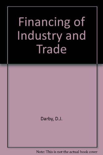 Book Financing Of Industry And Trade free