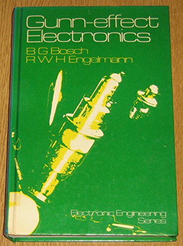Book Gunn-effect Electronics (electronic Engineering Series) free
