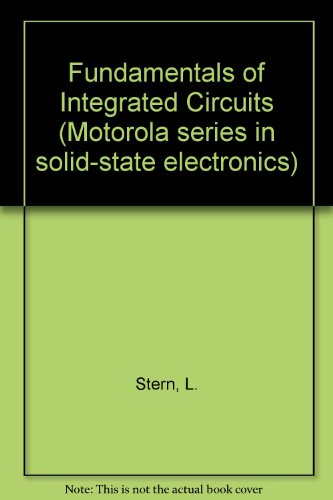 Book Fundamentals of Integrated Circuits free