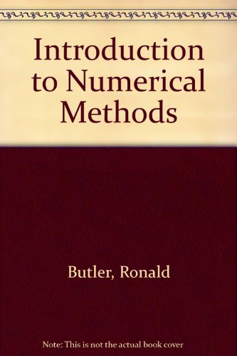 Book Introduction to Numerical Methods free