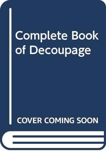 Book Complete Book of Decoupage free
